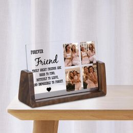 Frames Cawons d'ami personnalisés Ies Frame d'image Custom Friendship Gifts Ideas for Soul Sisters BFF Birthday Prensake