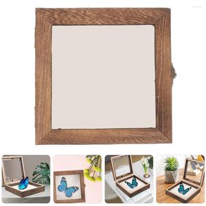 Frames Opbergdoos Vlinder Specimen Vitrinekast Gedroogde Bloemen Acryl Insectencontainer