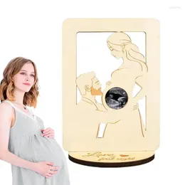 Frames ultrasone foto houten vrouw baby po frame zwangerschap cadeau cadeau voor koppels moeders vader