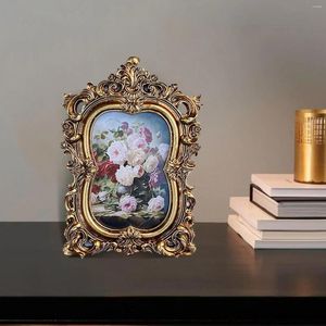 Frames vintage po frame barokke elegante 6inch sierlijke fotohouder voor muurhangende gangtafel woonkamer cadeau