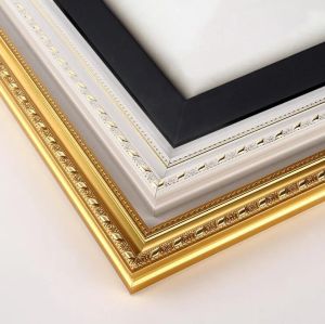 Frames Cadre en bois mur de diamant peinture broderie image image cadre photo cadre éteint pour toile de bricolage peinture à l'huile par numéros