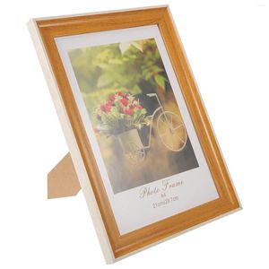 Frames Houten Po Frame Decor Voor Woonkamer Display Container Foto Muur Opknoping Chique Houder Desktop