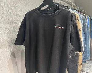 Francia marcas mujer hombre diseñador calidad camiseta Paris 2B estampado manga corta Hombre cuello redondo antes y después de imprimir Moda Str8341910