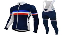 Jersey de manga larga en ciclismo de Francia 2022 Maillot Ciclismo bicicleta Montar ropa de motocicleta de motocicletas4224254