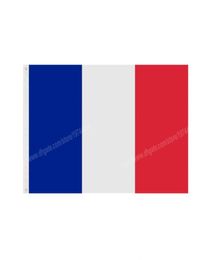 Francia Flag National Polyester Banner Volando 90 x 150cm 3 banderas de 5 pies en todo el mundo al aire libre 6473650