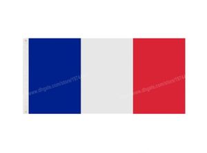 Bandera de Francia Bandera nacional de poliéster Volando 90 x 150 cm 3 Banderas de 5 pies en todo el mundo en todo el mundo Outdoor9117160