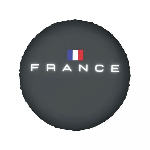 France drapeau de rechange de secours couvercle pour mitsubishi pajero français patriotique de voiture protecteurs de roue accessoires 14 