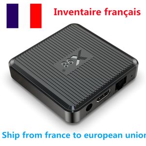 France a stock X98Q TV Box Android 11 os 1GB 2GB RAM 8GB 16GB ROM AMLOGIC S905W2 2.4G/5G Dual Wifi Media Play 4K