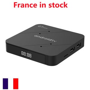 France en stock ATV TV Box g7 mini 16GB Dual Wifi 4k hdr 3d Smart atv android 11 Set Top Box