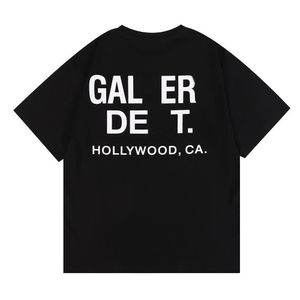 France Mens Designer T-shirts mode Modèle de lettre de luxe à manches courtes à manches courtes T-shirt Galerie de l'homme