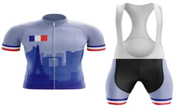 Francia New Team Cycling Jersey Customized Road Mountain Race Top Max Storm Cycling Cycling Sets85431203570843