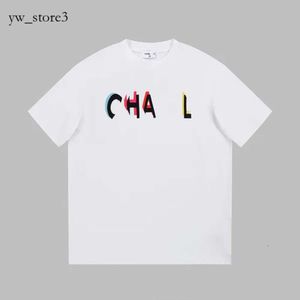 France Paris Luxury Femmes Channel Tshirt Men Top T-shirt Couple d'été Nouveau créateur décontracté Shirts Vêtement