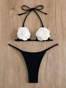 France Paris Femmes plage noire en deux pièces Designers de maillot de bain Bikini Femmes de maillot de bain Bathings Sexy Summer Womans Channel Bikinis 5897