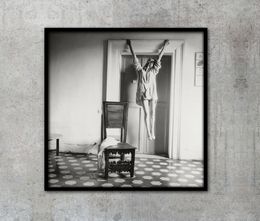 Francesca Woodman Untitled Rome Italie 1977 PEINTURE Affiche Impression Impression décor à la maison encadrée ou sans cadre matériaux popaper350d