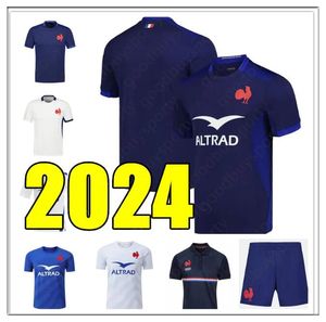 2024 Super French Rugby Jerseys Maillot Defrench Boln Shirt Men Size S-5xl Women Kits Kits Enfant Homme Femme Sport 2023
