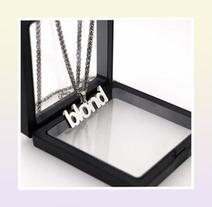 Frank ocean blond modemerk mannen en vrouwen hanger ketting hiphop persoonlijkheid paar straat allmatch sieraden33682781534708