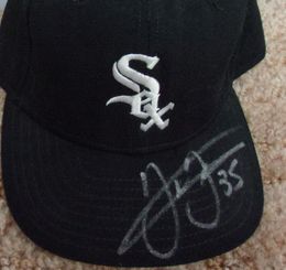 Frank Thomas Piazza RIVERA Ryan Schmidt Derek 2 Molina Harper GRIFFEY volpe Gesigneerd Ondertekend gesigneerd auto Collectable hat cap