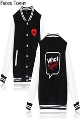 Frdun Deux fois veste de baseball nouveau style populaire hiphop harajuku streetwear mode automne unisex veste chaude 1961443