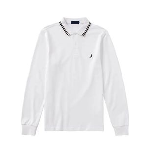 Fred Heren Perry Poloshirt Met Lange Mouwen Designer Shirt Business Polo Luxe Geborduurd Logo Heren T-shirts Korte Mouwen Top Maat S/M/L/XL/XXL