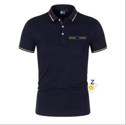 Fred Perry Mens Classic Polo Shirt Designer Shirt Polo Broidered Logo Womens Mens Tees Short à manches haut