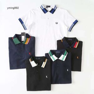 Fred Perry Heren poloshirts designer T-shirt Hoge kleding Korte mouw Mode Casual revers polo's mode T-shirts ademende revers korte mouwen casual top zomer