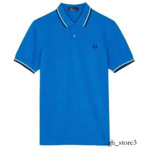 Fred Polo Shirt Nieuwe Designer Business T-shirt Fred Perry 2023 Fashion Luxury Classic Summer Cotton Oor of Wheat Korte Mouw Heren en vrouwen 440