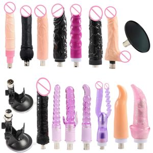 Fredorch 3XLR machine -bevestigingen voor vrouwen en mannen houden van product grote dildo traditionele sexy apparaat zuignap cup