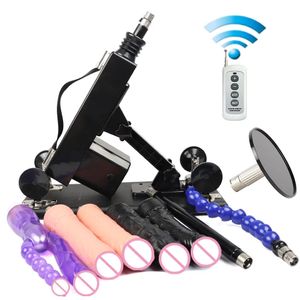 Fredorch Sex Machines for Woman Automatische vrouwelijke masturbatie Pumping Gun 3xlr Sex Machines voor volwassenen met grote dildo sexmac 240401