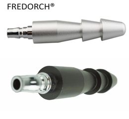 Fredorch Zilver en zwart metalen Quick Connect VacuLock enkele dildohouderbevestiging voor Premium Sex Machine AddOn-accessoire Q2242543