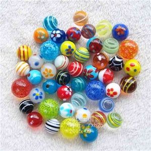 Gratis 46 unids / lote 16 mm-18 mm Canicas de vidrio Saltar piezas de ajedrez Florero Acuario Decoración Bola 210607