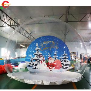 Free Air Ship Actividades al aire libre niños adultos publicidad de pvc fiesta al aire libre navidad decoración de Navidad casa de burbujas inflable Photo Booth para la venta