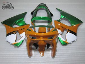 Gratis Custom Chinese Fairing-kits voor Kawasaki Ninja ZX6R 1998 1999 ABS Plastic Motorfiets Backings Body Parts ZX 6R 98 99