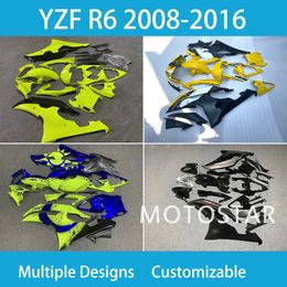 Pour Yamaha Yzf R6 08 09 10 11 12 13 14 15 16 Fairings accessoires de moto YZFR6 2008-2016