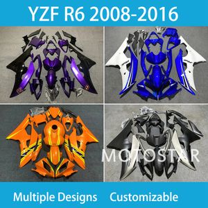 Kit de carénage ABS pour yamaha yzf R6 2008-2015 Famings de moto injection Pièces complètes R 6 08 09 10 11 12 13 14 15