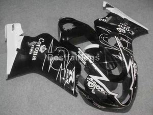 Kit de carenado personalizado gratuito para SUZUKI GSXR600 GSXR750 2004 2005 blanco negro GSXR 600 750 K4 K5 carenados YR46