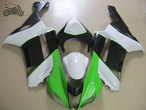 Kits de carénage personnalisés gratuits pour Kawasaki 2007 2008 Ninja ZX6R 07 08 ZX 6R ABS carénages de moto en plastique bodykit