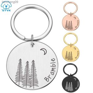 Gratuit Personnalisé Double-face Nom Adresse Pet Dog Tags Collier De Chat Pet ID Dog Tags Colliers En Acier Inoxydable Chat Tag Accessoires L230620