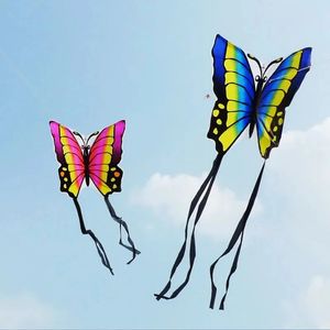 Gratis levering van vlinderpakketten Outdoor Childrens Flying Toys gescheurd Nylon Bird Eagle Kits Parachutes Weifang Kits Factory 240514