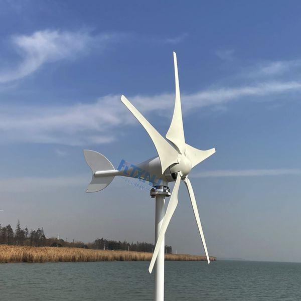 La livraison gratuite offre une tension de charge Wind Turbine 5blades 8000W