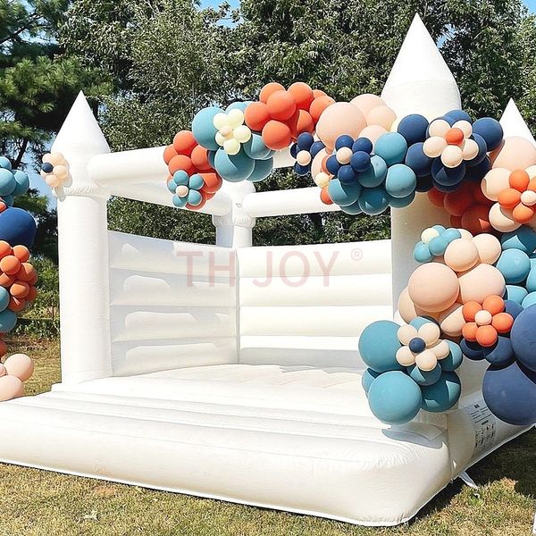 Livraison gratuite Activités extérieures Château de mariage Bouncy Bouncy 13x13ft 4x4m Partage commercial Location Bouncy Bouncy House With Slide for Kids