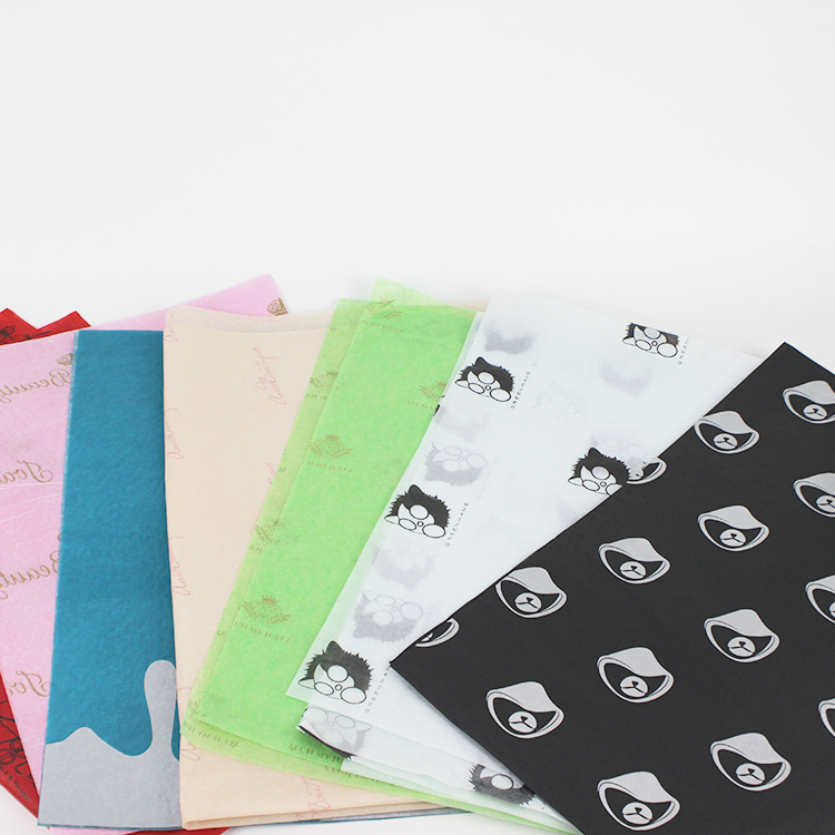 Papel de seda de papel de seda de diseño libre para embalaje