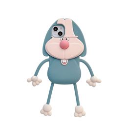 gratis DHL groothandel Cartoon Leuke Cartoon muis 3D Case Voor iphone 14 Plus 13 12 11 Pro XS Max XR X Zachte siliconen Telefoon Cover Kids gift voor i11 12pro