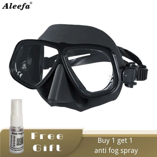 Masque de plongée libre kit gonflable anti-brouillard adultes adultes lunettes de natation gonflables 240506