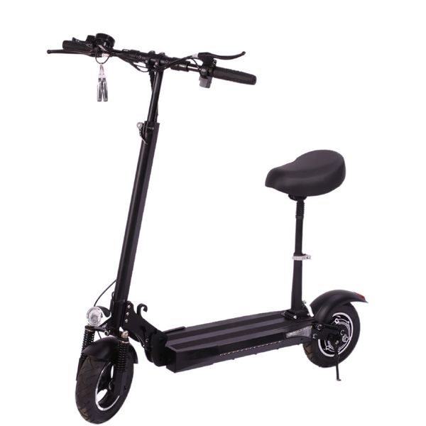 Free Duty Eu Warehouse 48v haute puissance 800w Scooters hors route pliable 10 pouces scooter électrique de pneu