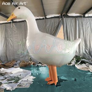Mascotte animale soufflée par air de canard d'inflatables de la publicité exprès libre pour l'exposition d'événement faite par l'art d'air d'as