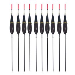 FREE FISHER 10 pièces pêche Bobber liège flotteurs 185cm 1g bouée Paulownia bois dur longue queue lourde flottabilité flotteurs verticaux 240127