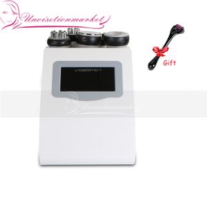 Cadeau gratuit 5 en 1 Unoisetion Cavitation ultrasons 40K radiofréquence RF multipolaire vide Photon perte de poids Machine de beauté