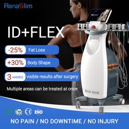 Machine de raffermissement de la peau par radiofréquence à poignée libre, stimulateur musculaire Ems, amincissant, Trushape Id Flex, renforcement musculaire, élimination des graisses