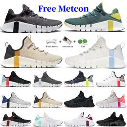 Free Metcon 3 4 Marathon Running Shoes Run Iron Grey Desert Sand University Gold Triple Black zapatillas de deporte para hombre para mujer Entrenadores Tamaño 36-45