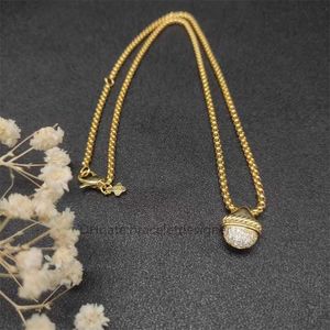 Gratis ketting diamant mode kettingen hoge groothandel sieraden luxe designer geschenkkwaliteit voor verzending vrouwen Q61G